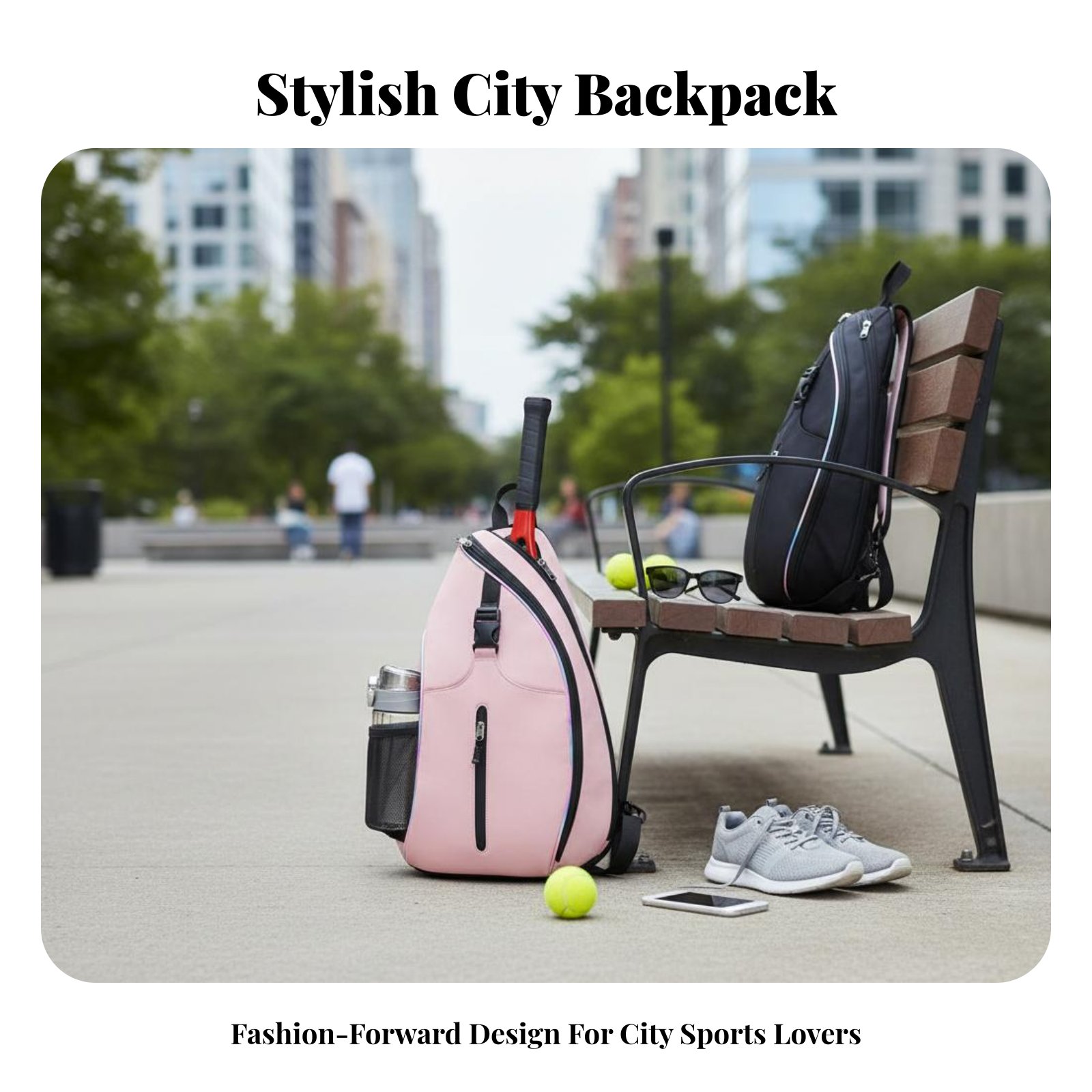Sports Equipment Badminton - Pickleball Backpack Sturdy Badminton Gear Bag