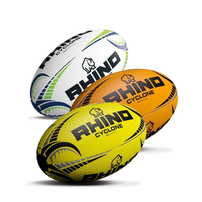Rugby Ball Rhino Cyclone XV fo - Rugby Training Ball avaliação e preço