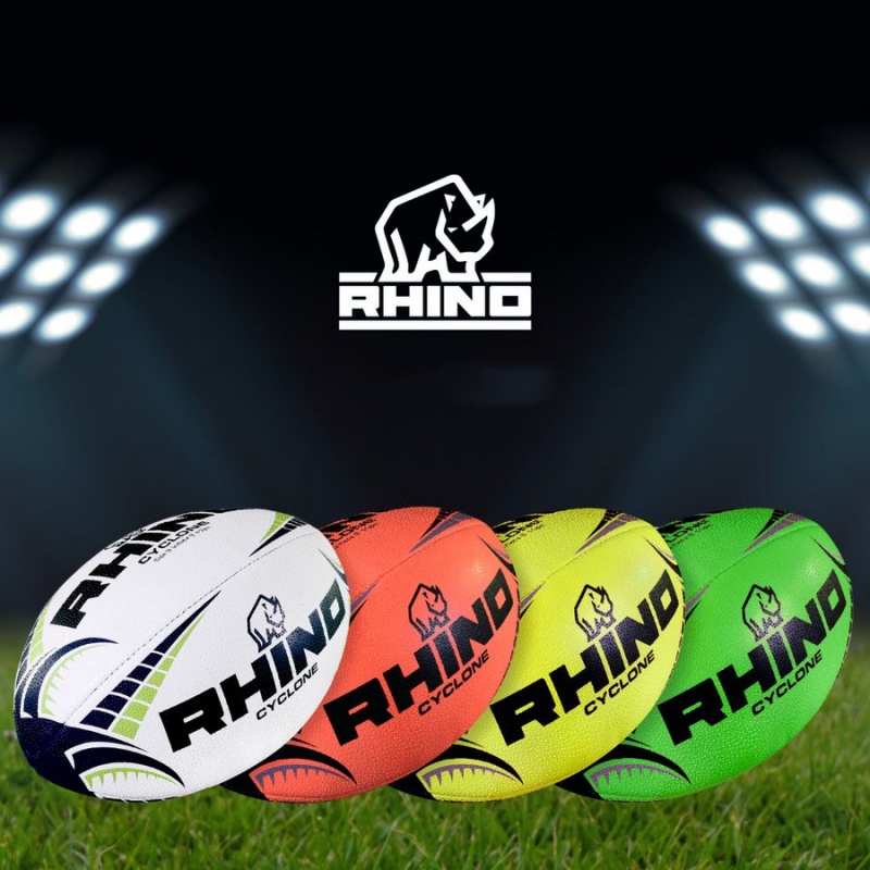 Rugby Ball Rhino Cyclone XV fo - Rugby Training Ball avaliação e preço