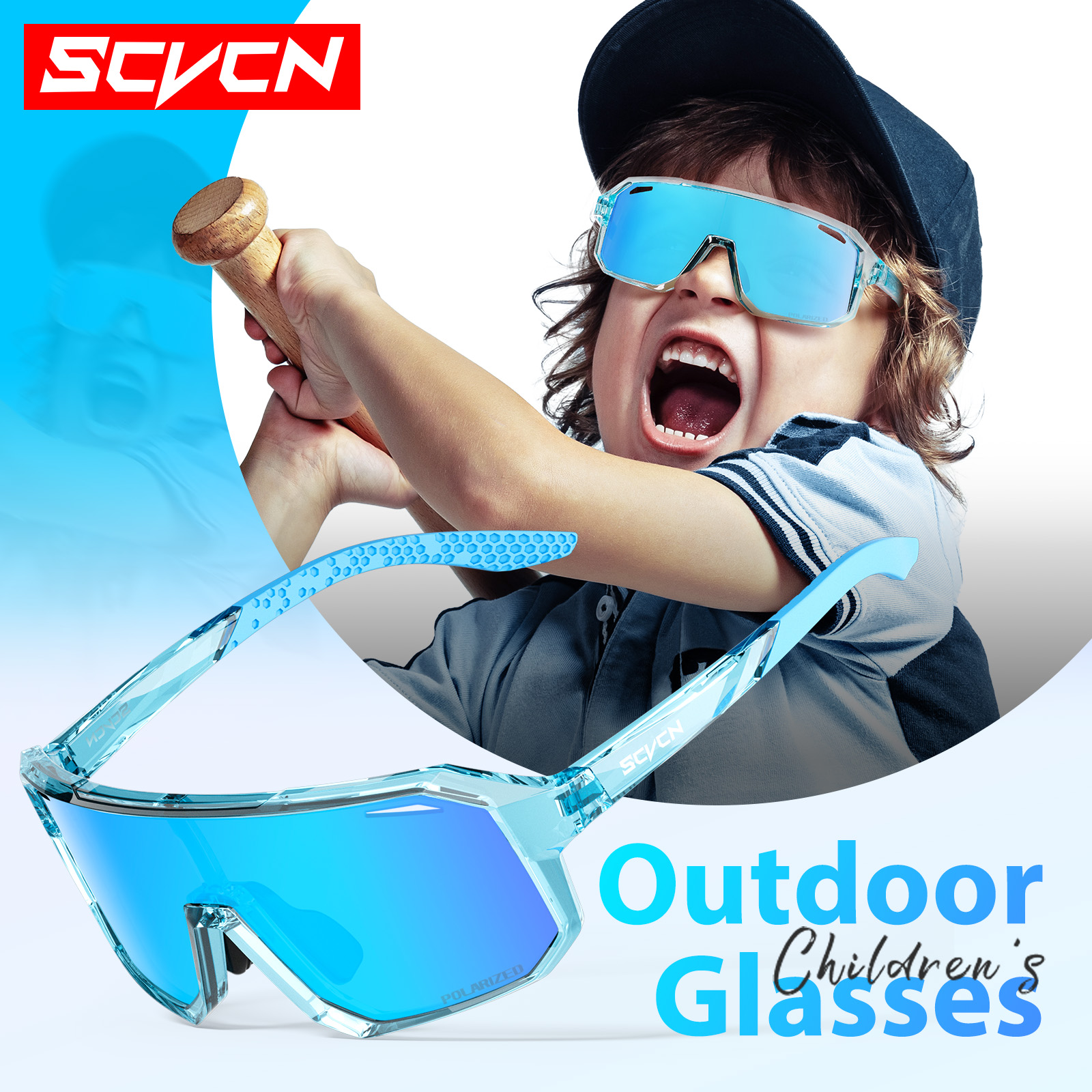 SCVCN Children Cycling Sunglas - Sports Equipment For Boys avaliação e preço