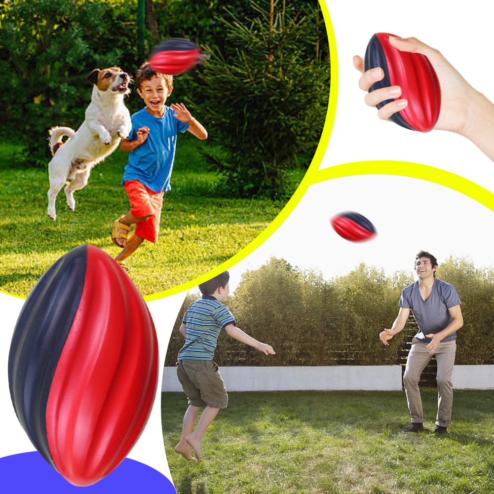 Rugby Ball Toy Toss & Kick Pra - Rugby Training Ball avaliação e preço