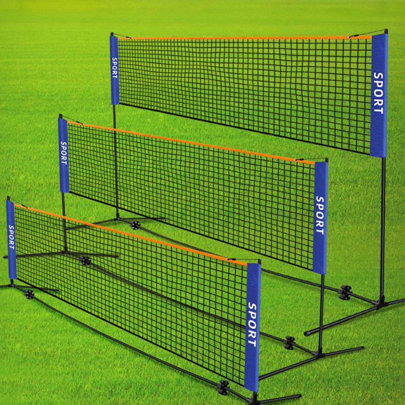 Badminton Net Adjustable Heigh - Sports Equipment Badminton avaliação e preço