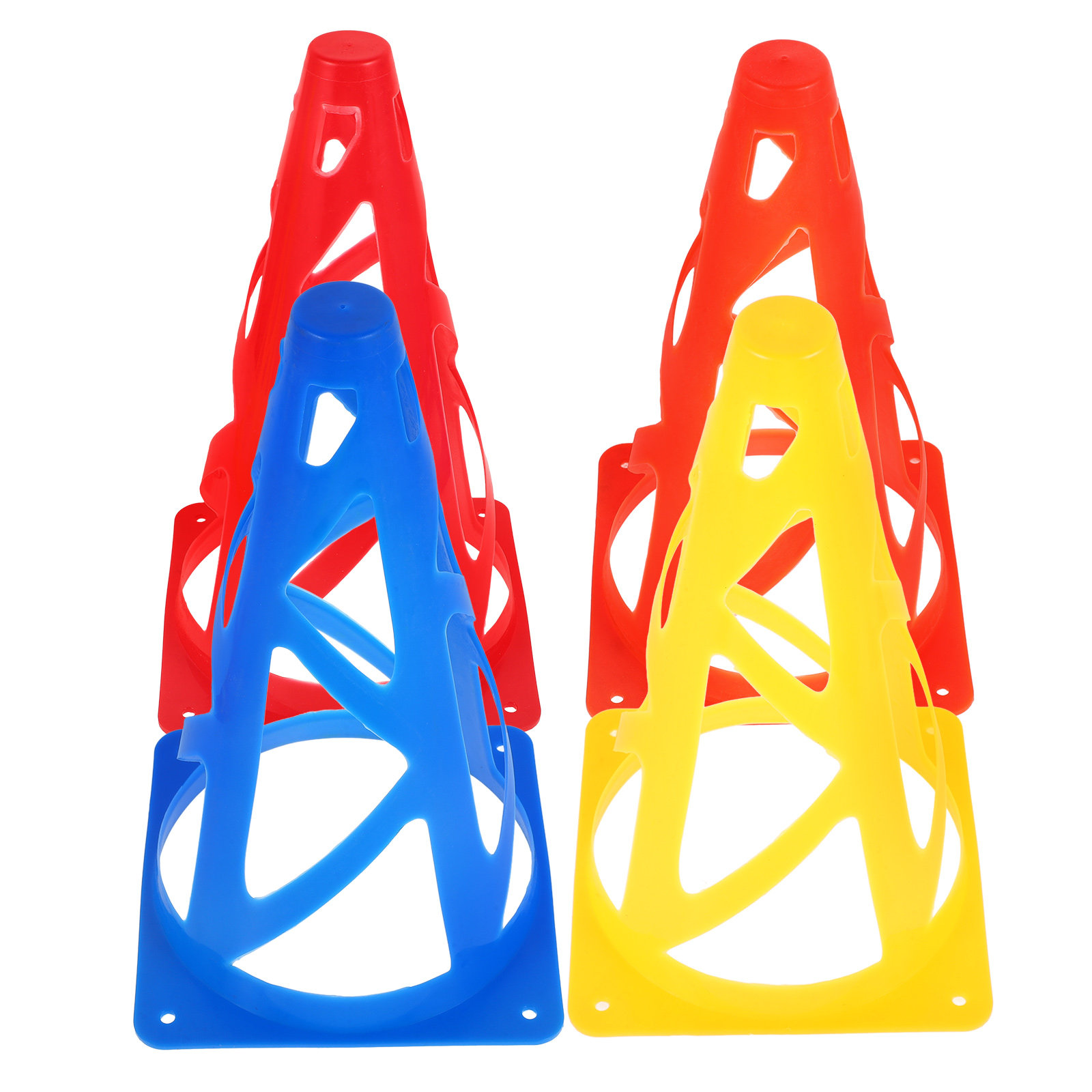 4Pcs Training Mark Cones Socce - Sports Equipment In School avaliação e preço