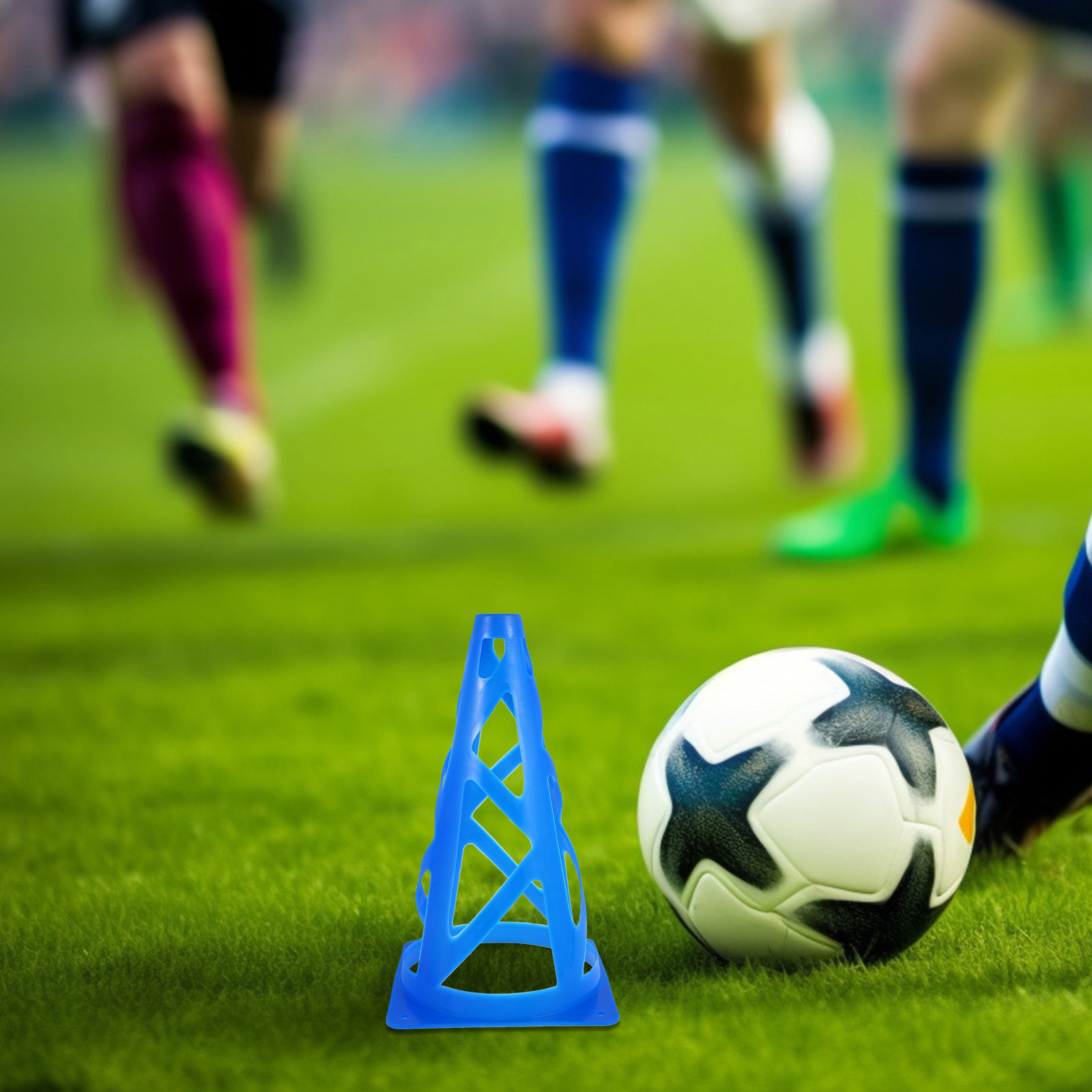 4Pcs Training Mark Cones Socce - Sports Equipment In School avaliação e preço