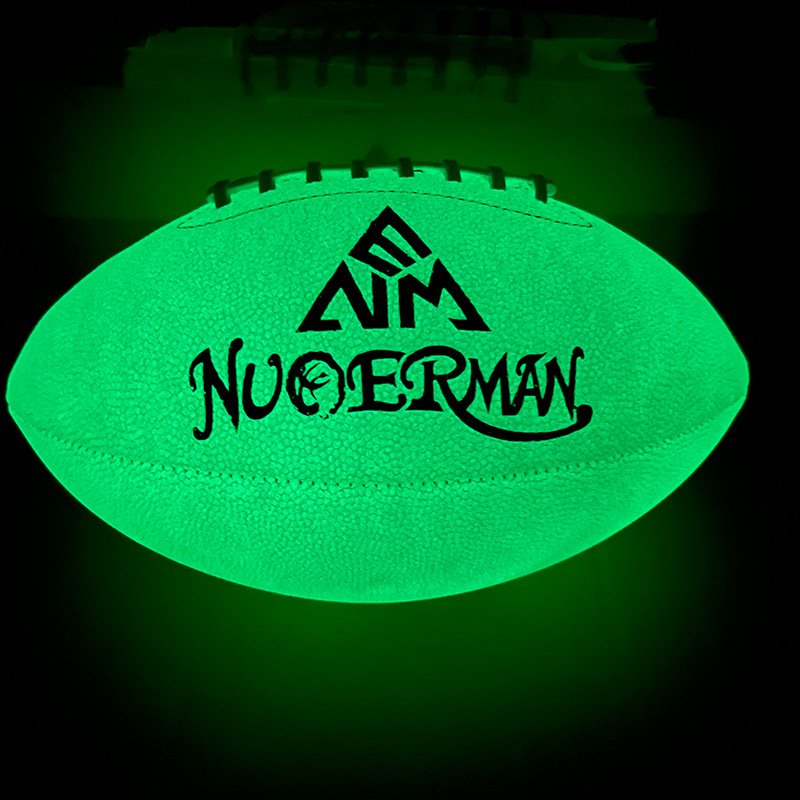 PU Night Light Rugby American  - Rugby Training Ball avaliação e preço