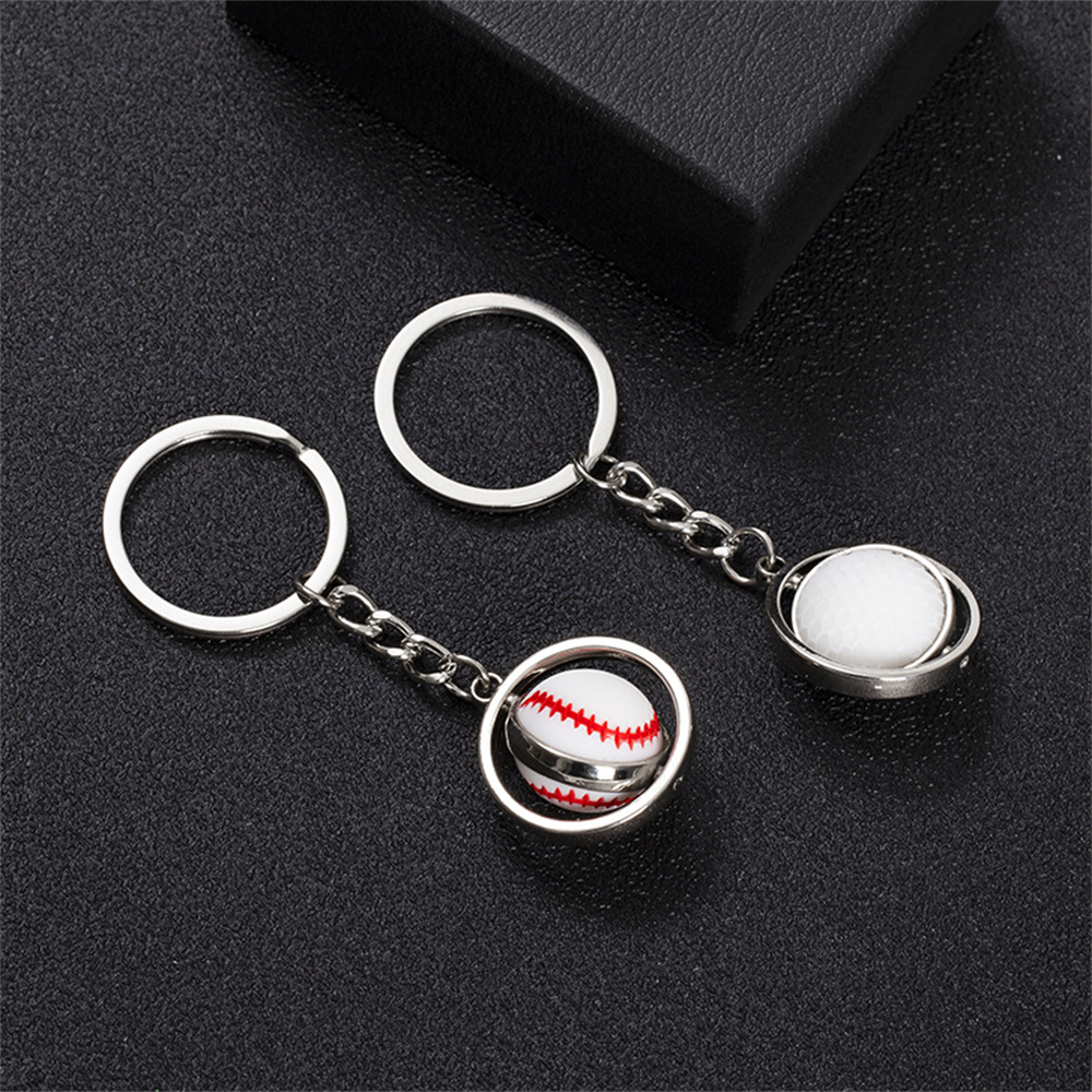 Rotating Mini Ball Keychain Ba - Rugby Training Ball avaliação e preço