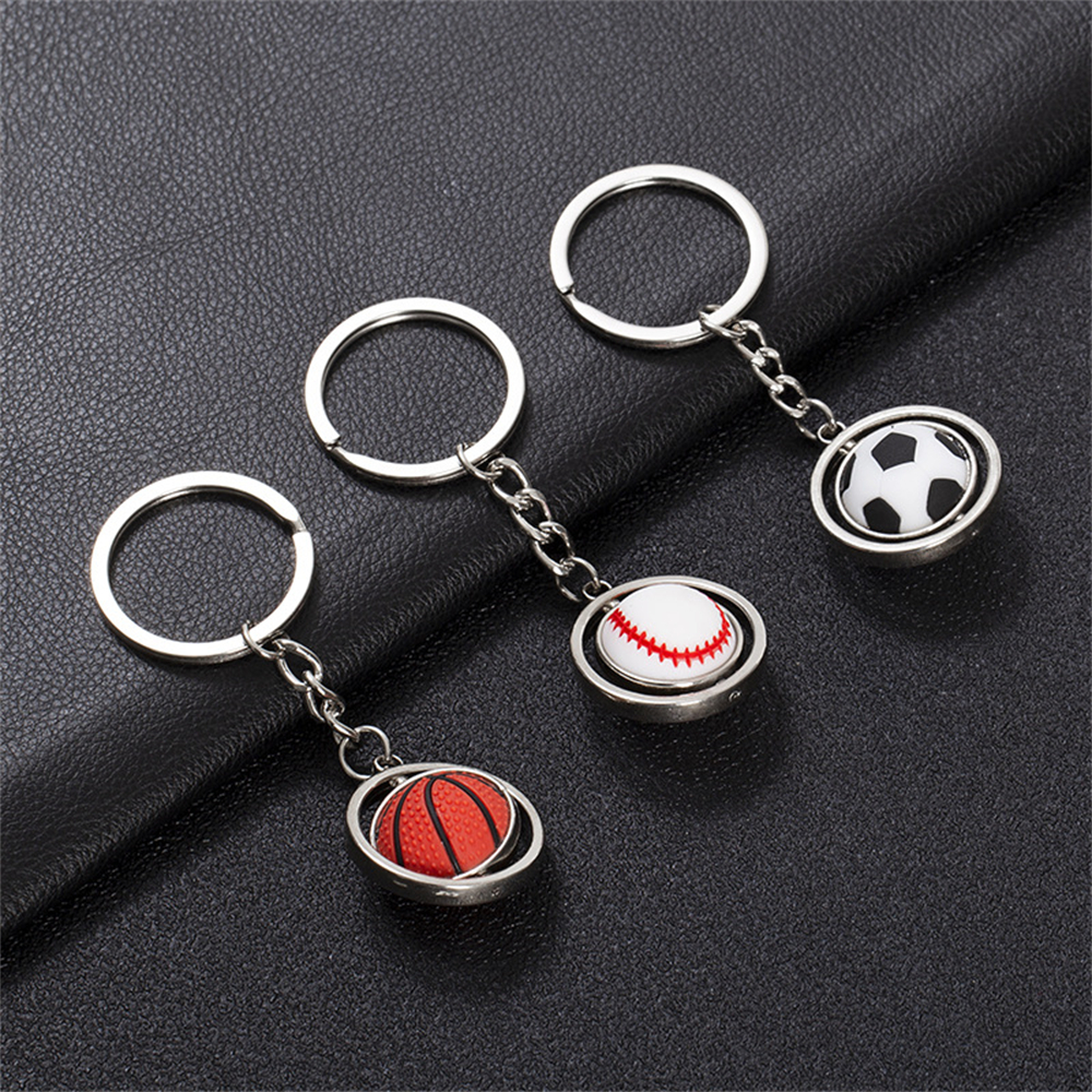 Rotating Mini Ball Keychain Ba - Rugby Training Ball avaliação e preço
