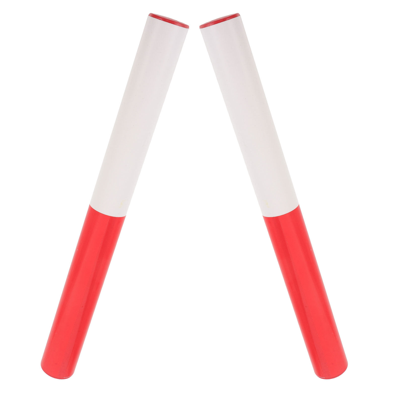 2Pcs Track Relay Baton Plastic - Sports Equipment In School avaliação e preço