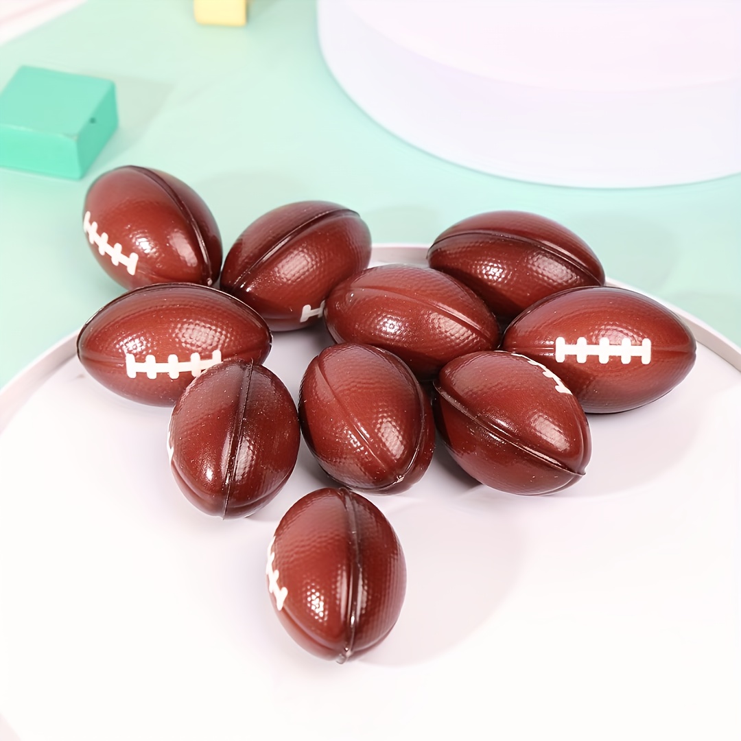 1Pc rugby shaped press ball, h - Rugby Training Ball avaliação e preço