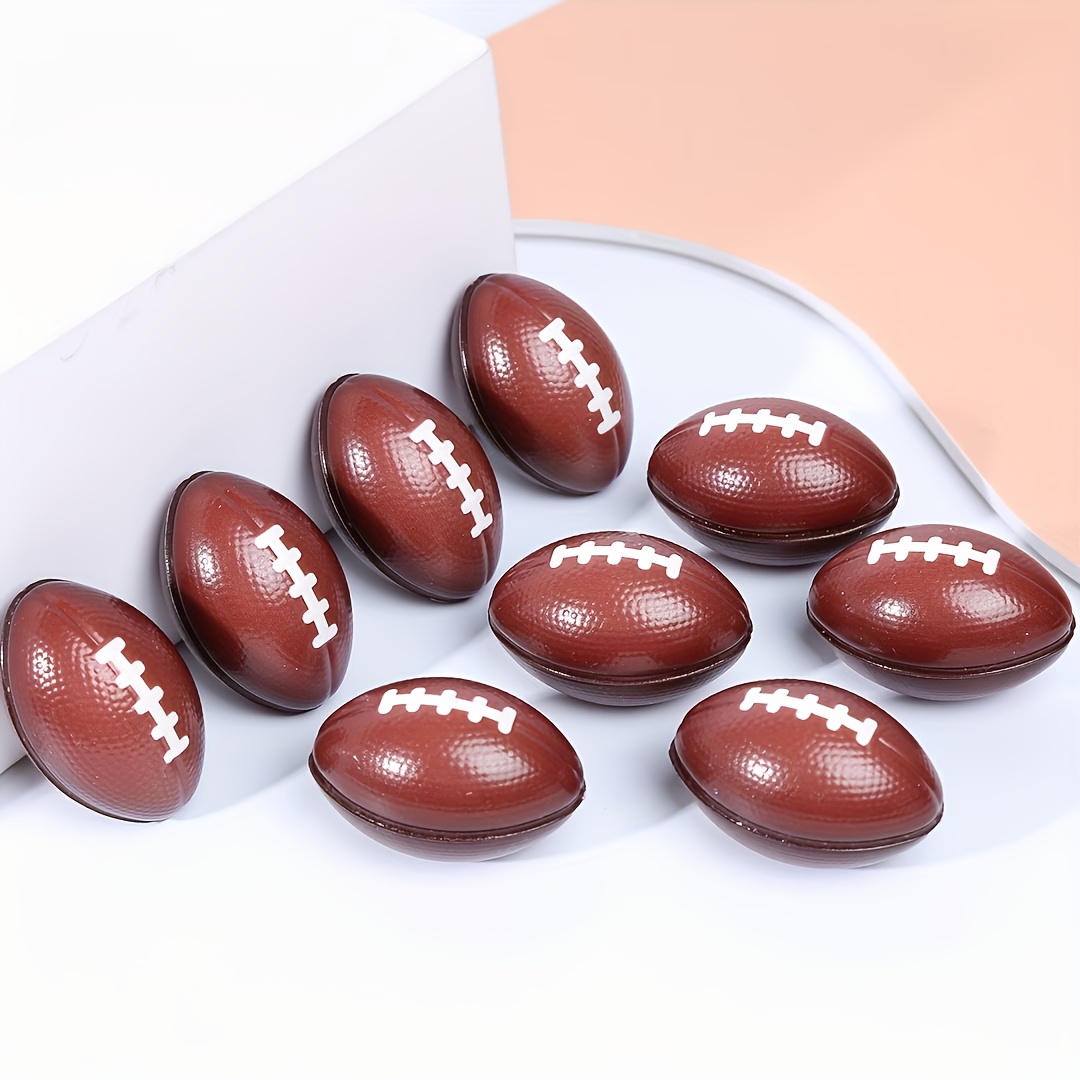 1Pc rugby shaped press ball, h - Rugby Training Ball avaliação e preço