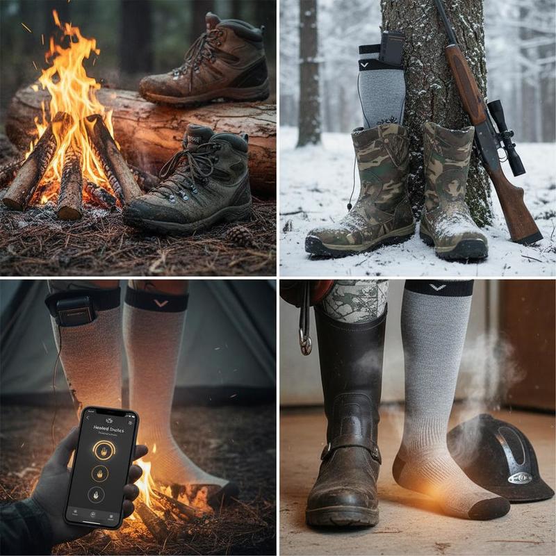 Thermal Footwear 6000mAh Batte - Sports Equipment App avaliação e preço