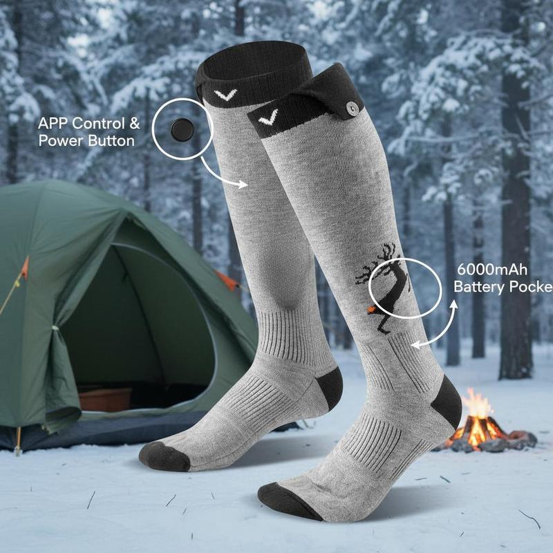 Thermal Footwear 6000mAh Batte - Sports Equipment App avaliação e preço
